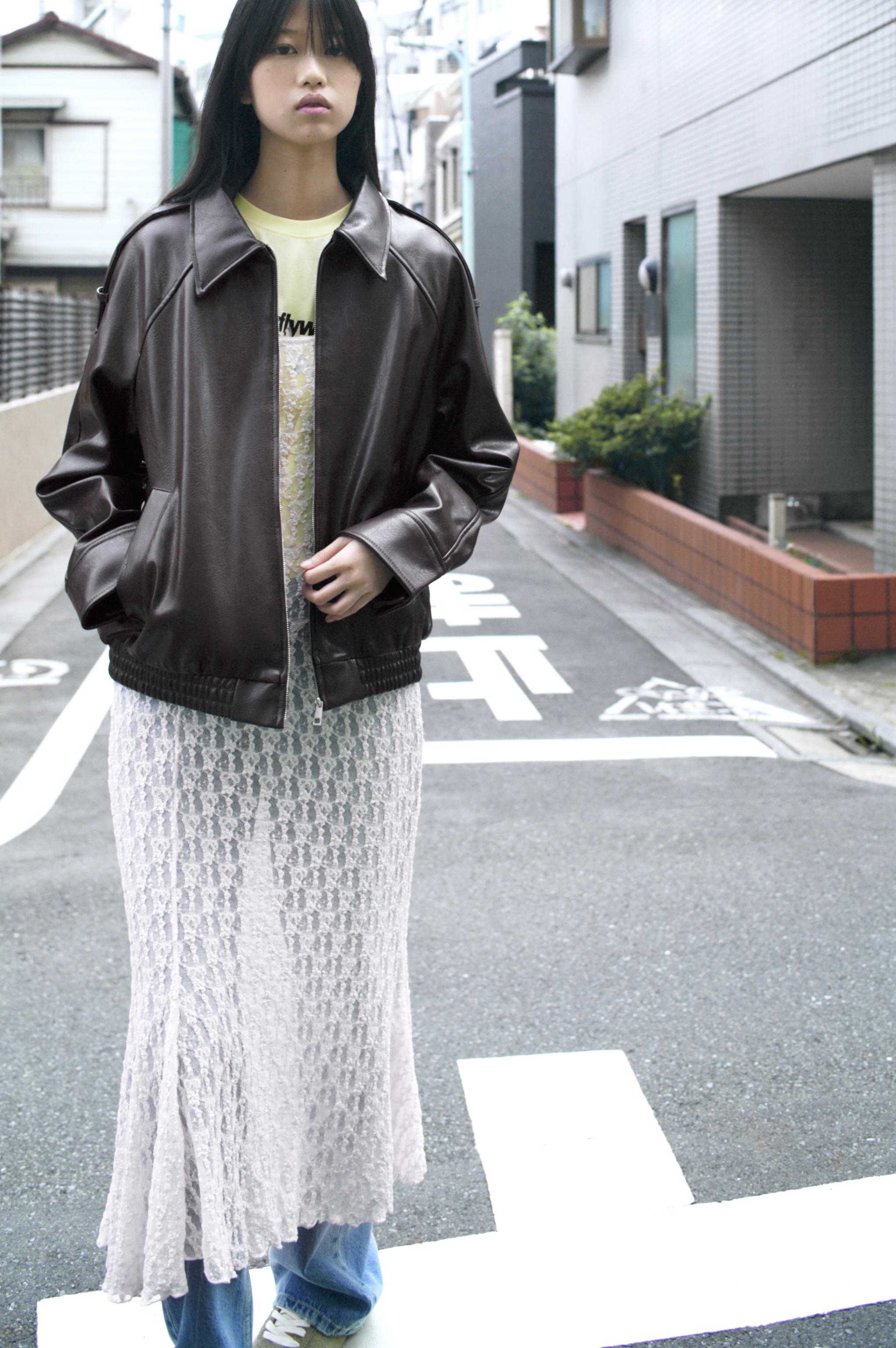 フェイクレザー ボンバージャケット - チョコレート | ZARA
