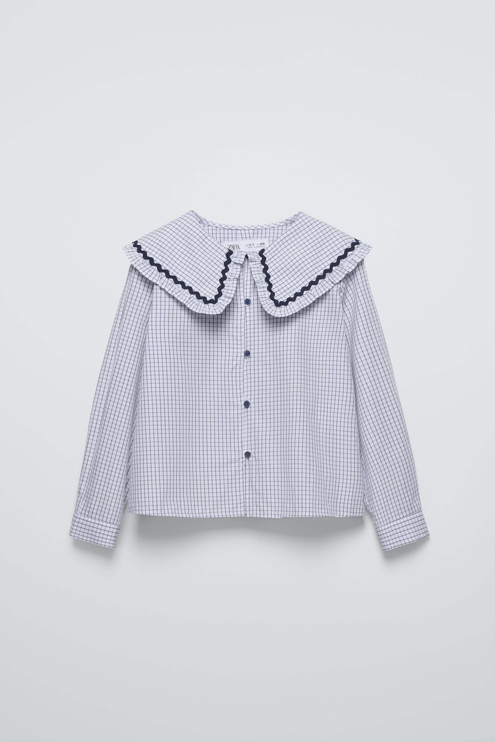 Blusas niña zara online