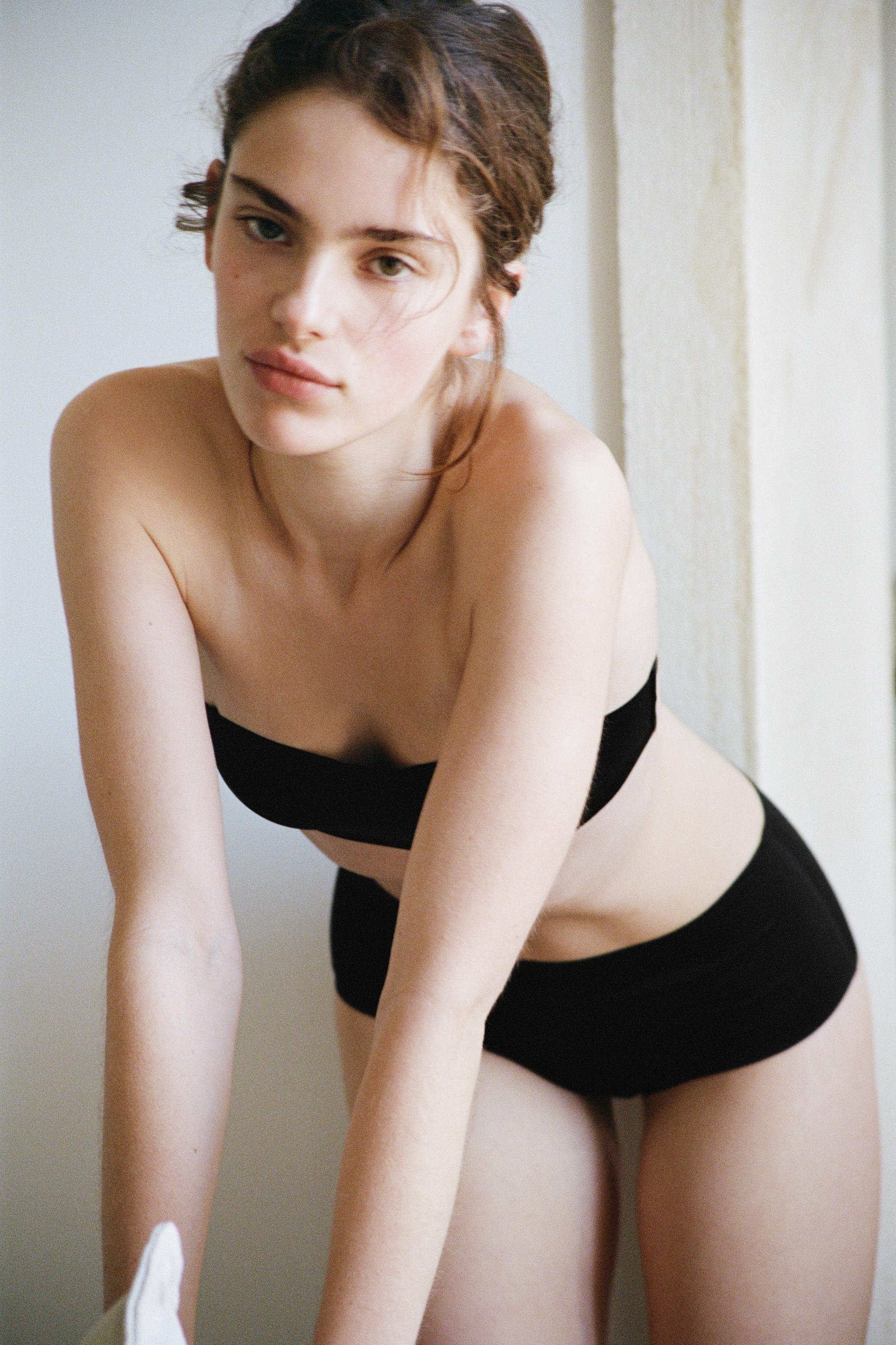 SOUTIEN-GORGE BANDEAU AVEC POLYAMIDE