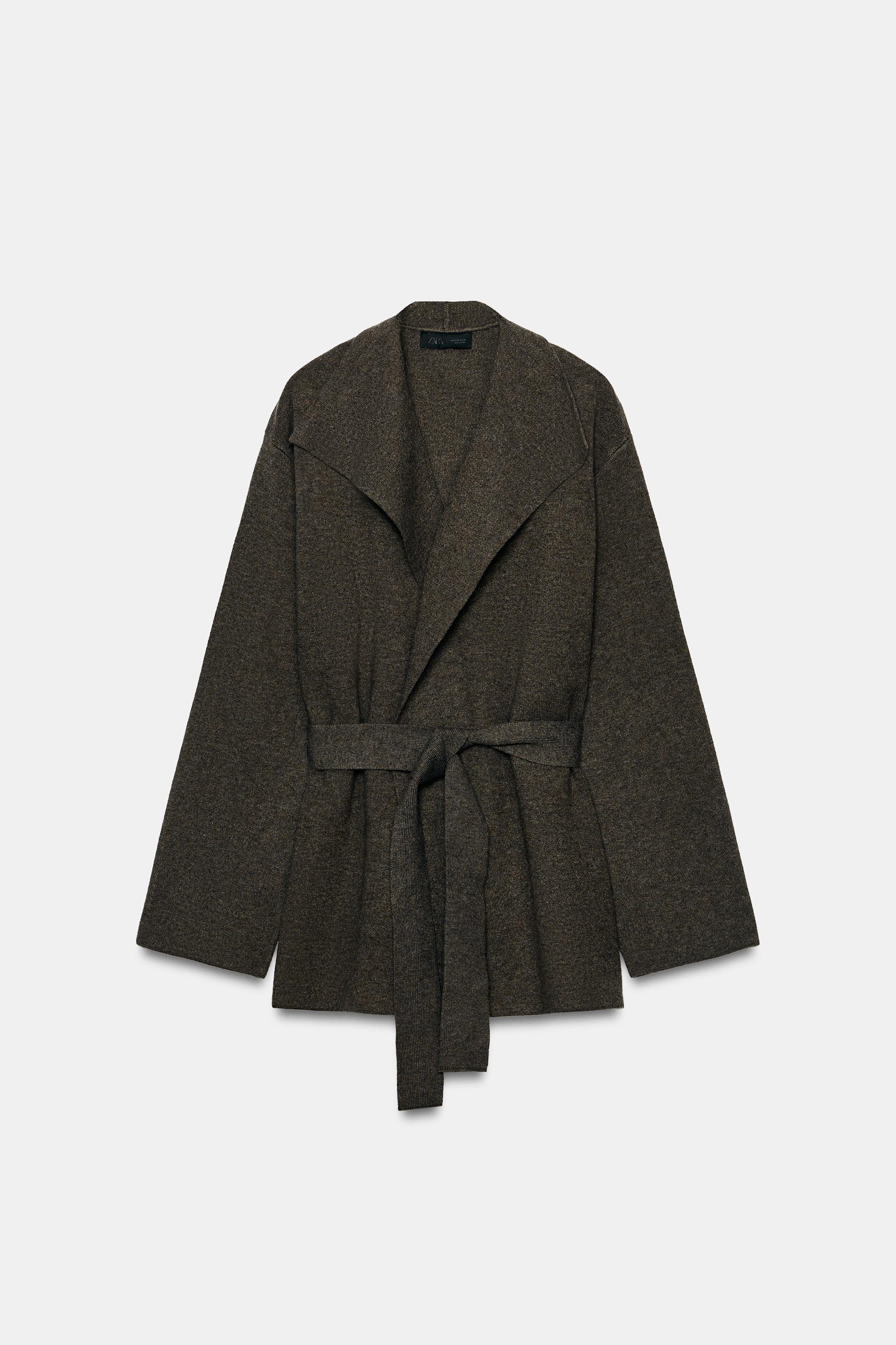 BELTED CARDIGAN