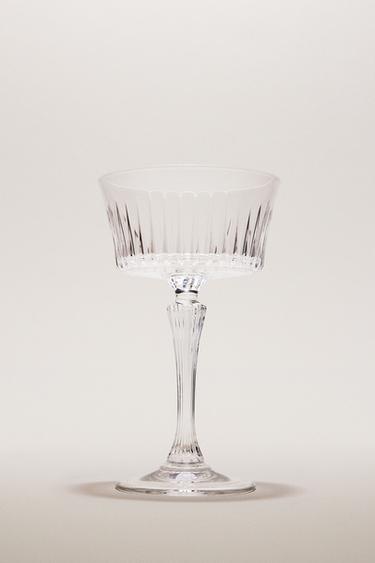 COPA CAVA CRISTALIN RELIEVE - Transparente de Zara