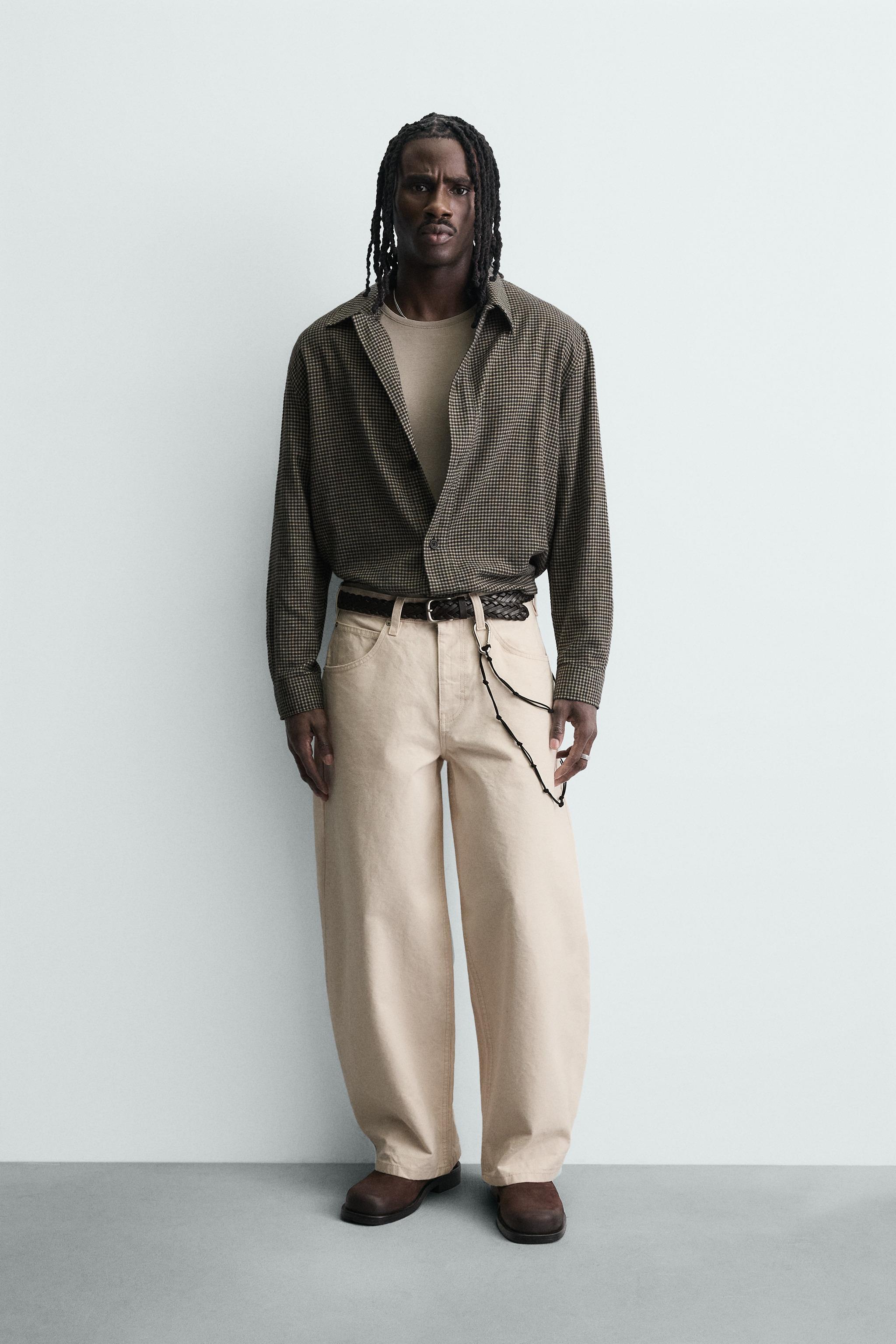 デニムパンツ (ホワイト・白) | メンズ | ZARA 日本