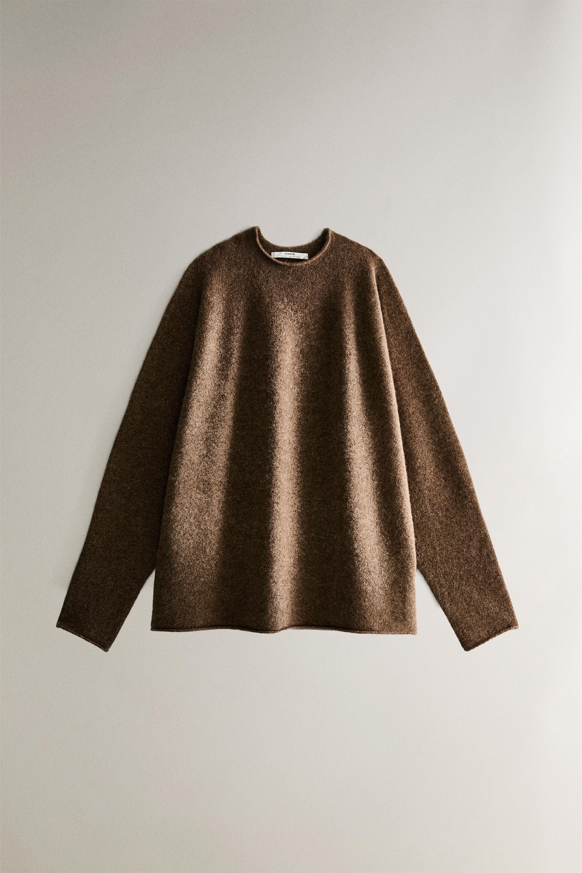 CASHMERE SWEATER - Brown | ZARA United States