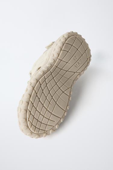 OPEN TRAINERS - Ecru White by Zara - Image 6