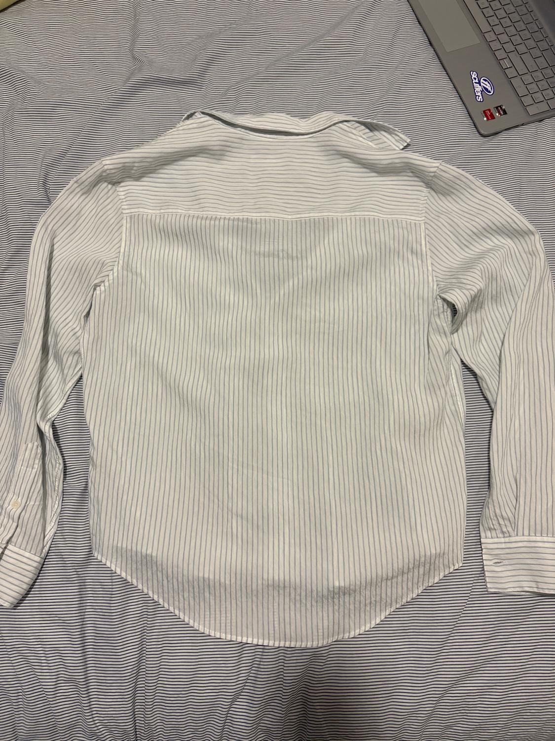 STRIPED VISCOSE BLEND SHIRT - Image 2
