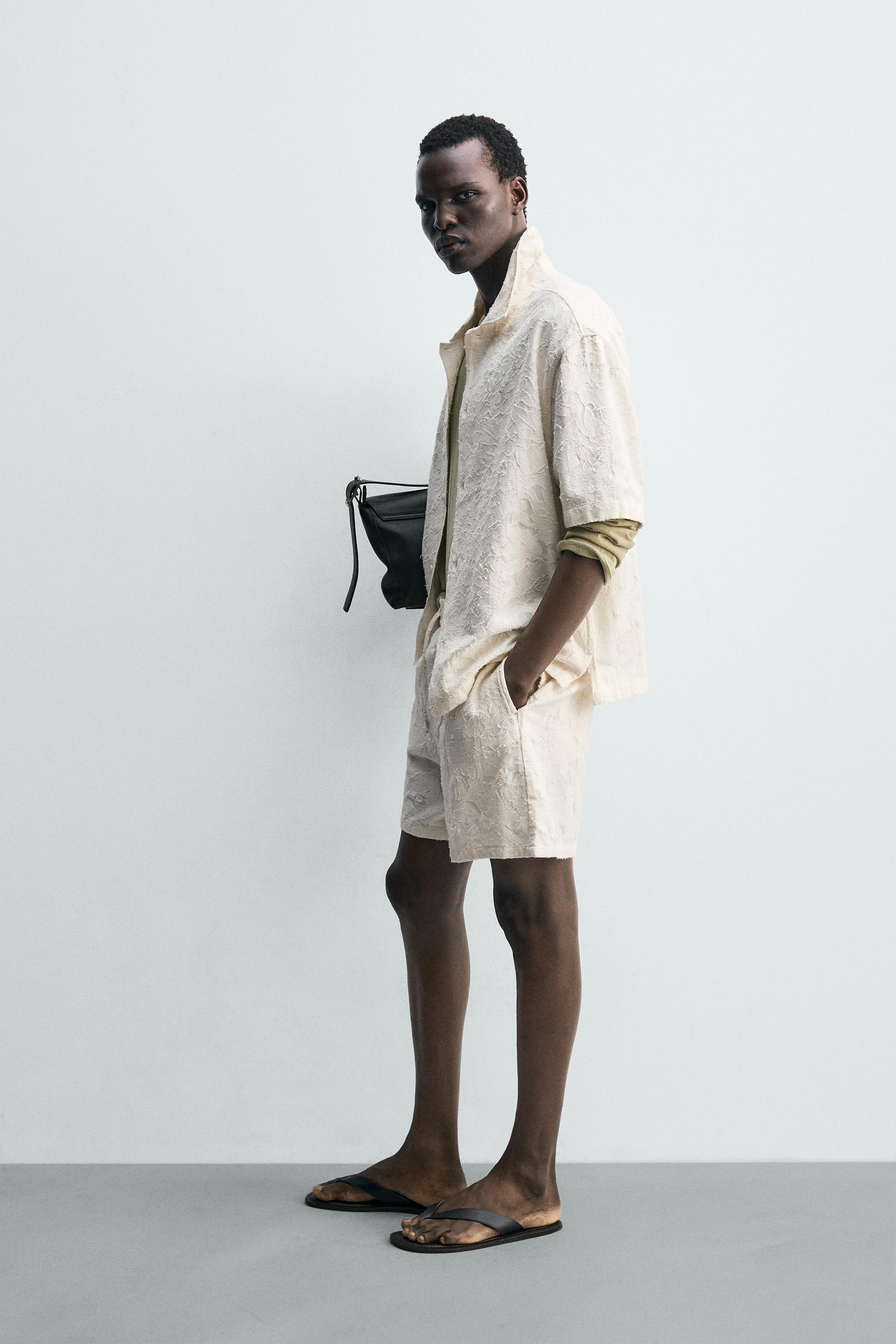 TEXTURED JACQUARD SHIRT