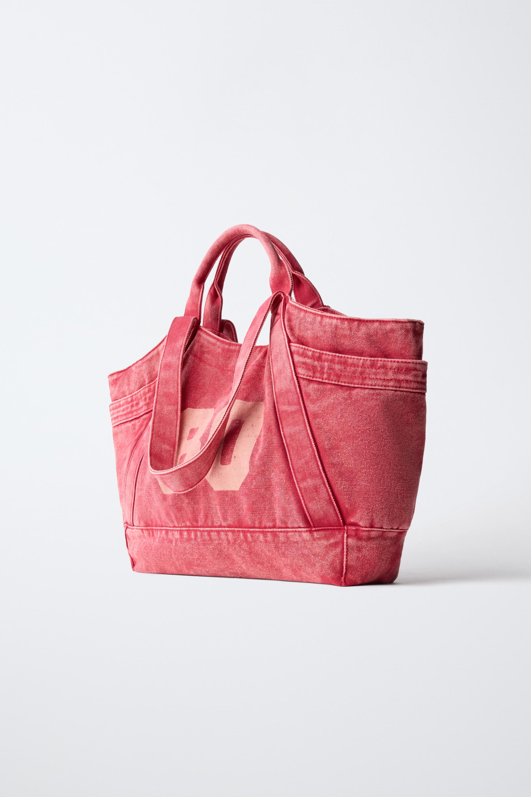 数字プリントトートバッグ - レッド | ZARA Japan / 日本
