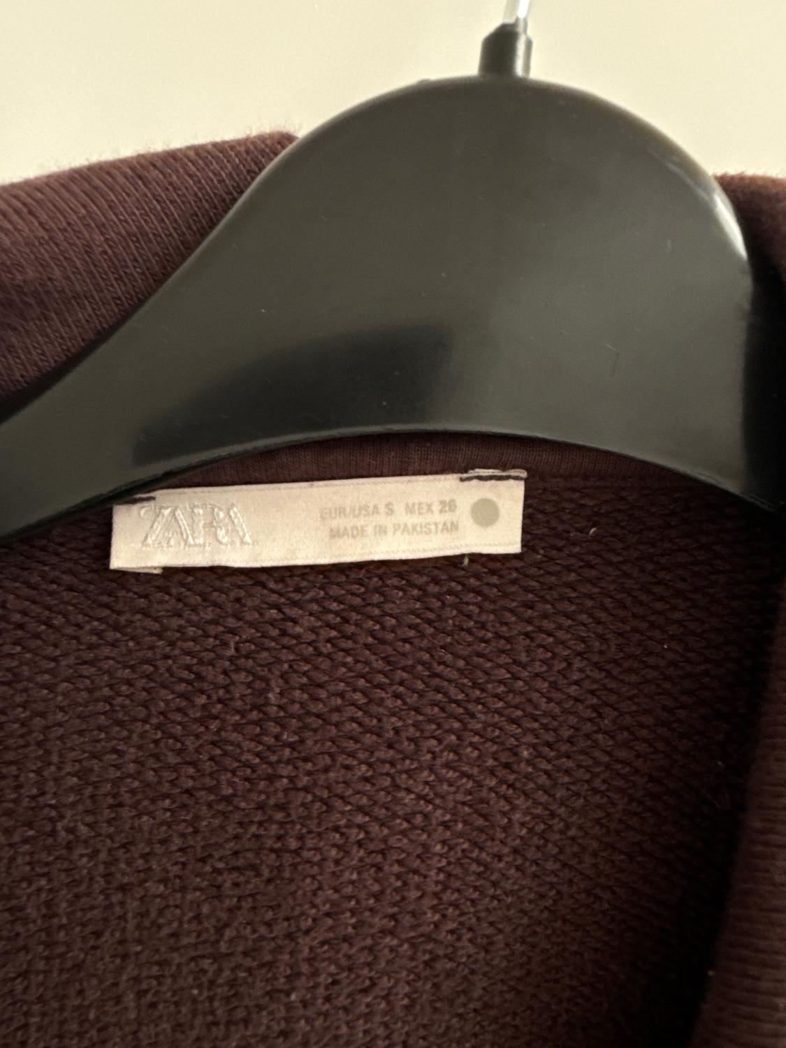 WASHED-EFFECT ZIP-UP HOODIE - Image 2