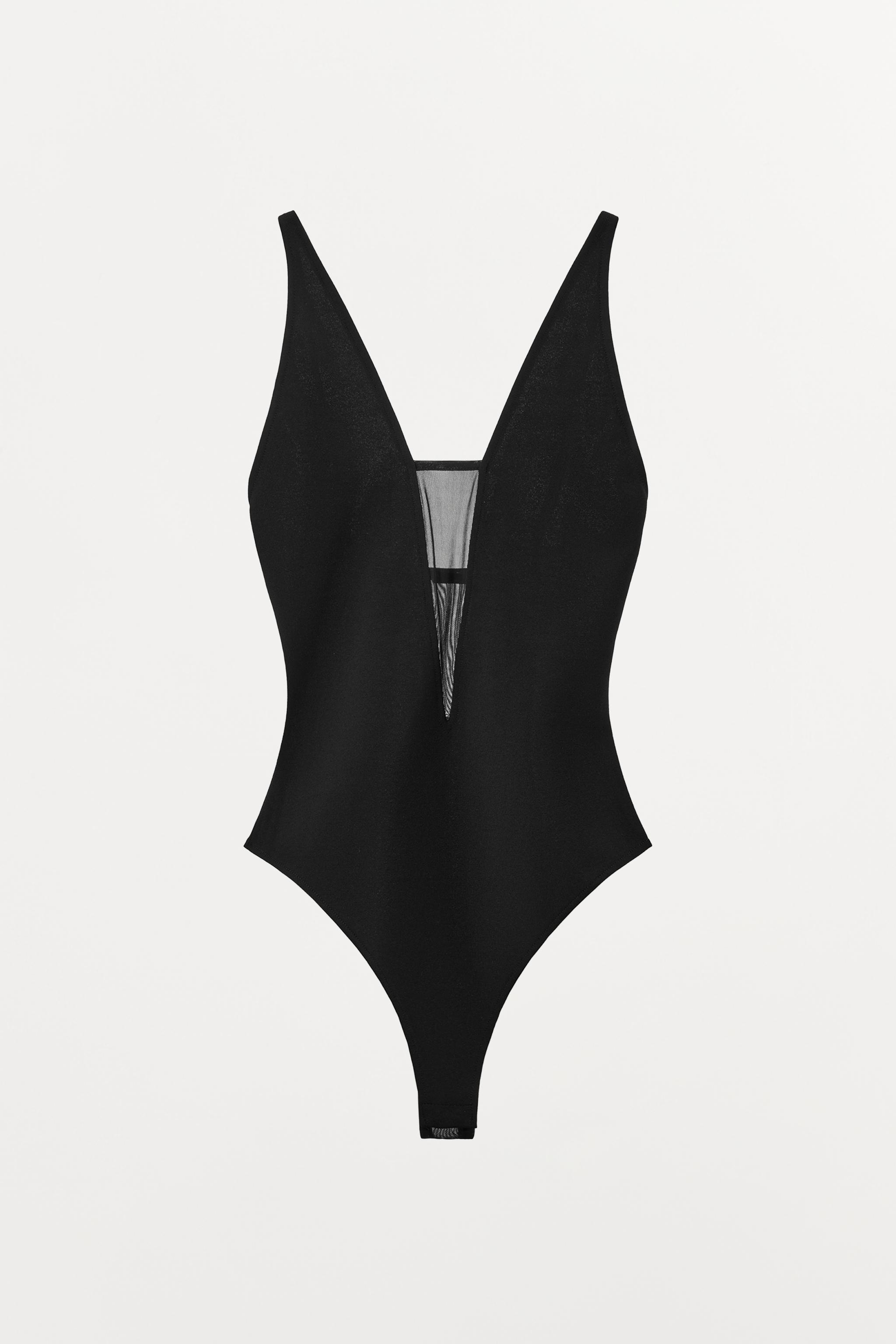 BODY BIMATIÈRE TULLE ET BRETELLES