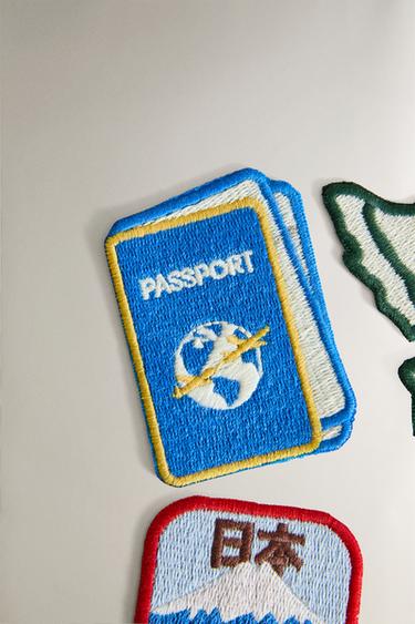 TRAVEL PATCHES SET (SET OF 4) - Multicoloured by Zara - Image 2