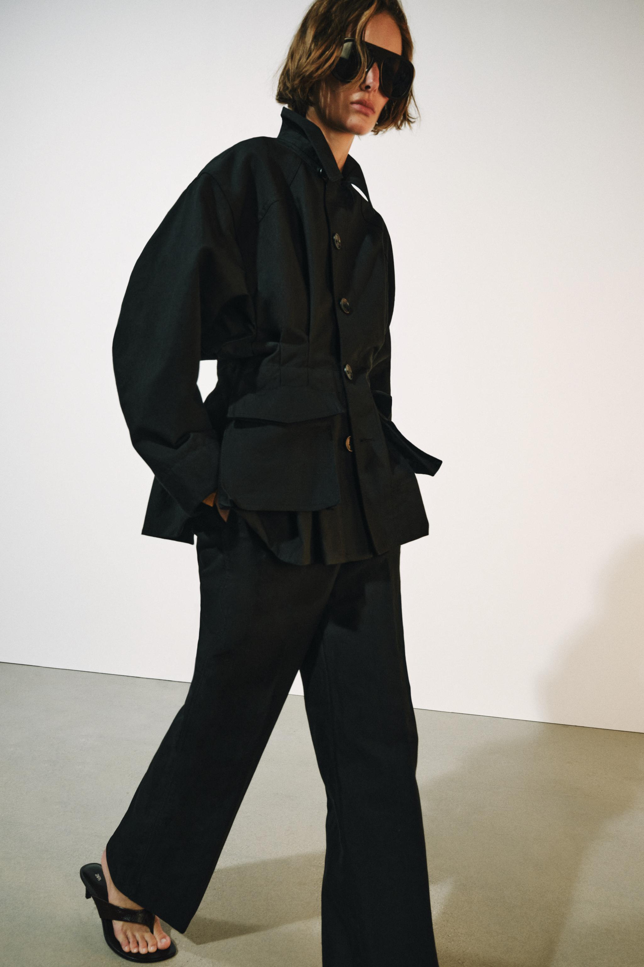 Женские куртки Zara ZW COLLECTION POCKET JACKET — фото 4