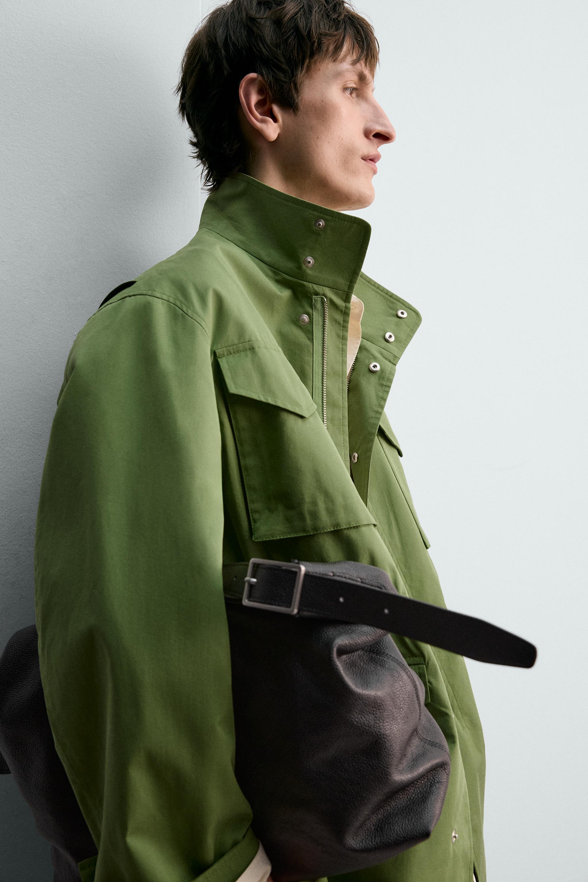 PARKA RELAXED FIT À POCHES