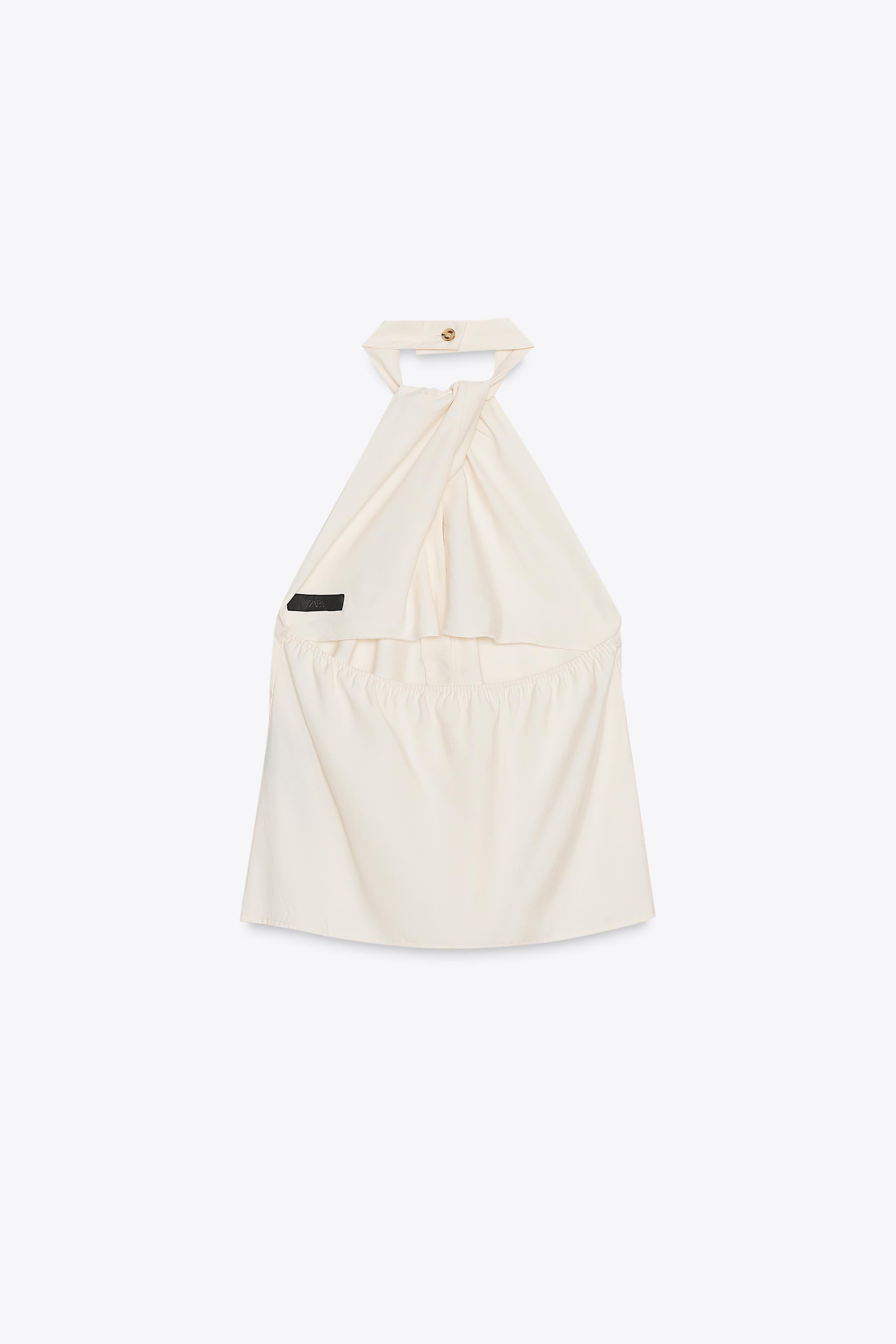 TOP GILET HALTER