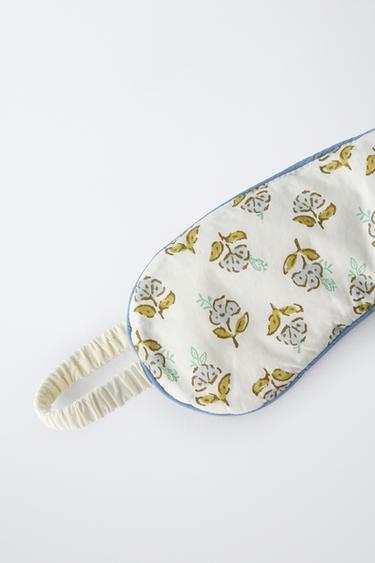 MASQUE DE NUIT IMPRIMÉ BOHÈME - Écru de Zara - Image 1