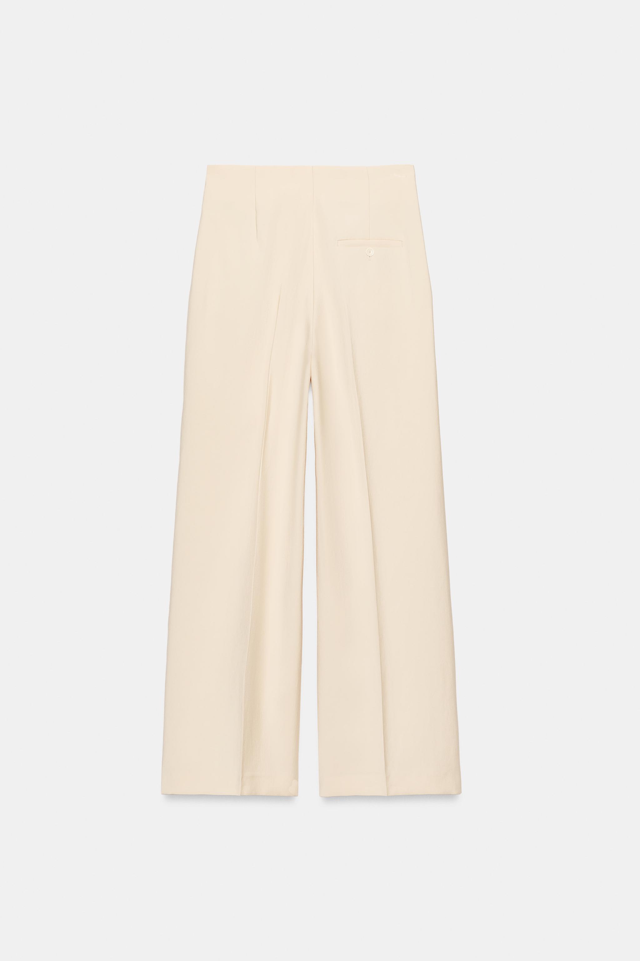 ZW COLLECTION MID-RISE TROUSERS