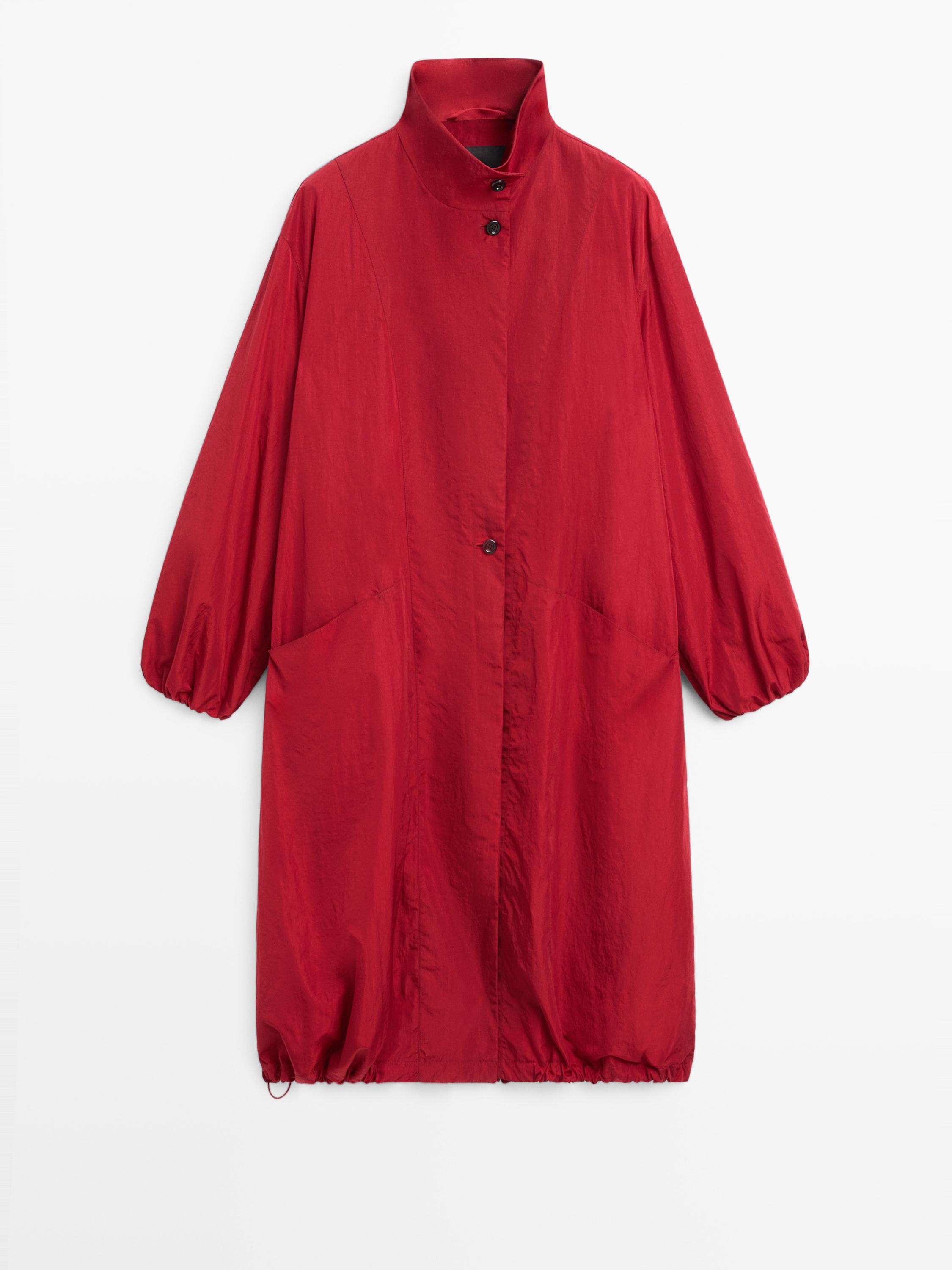 Parka longue oversize