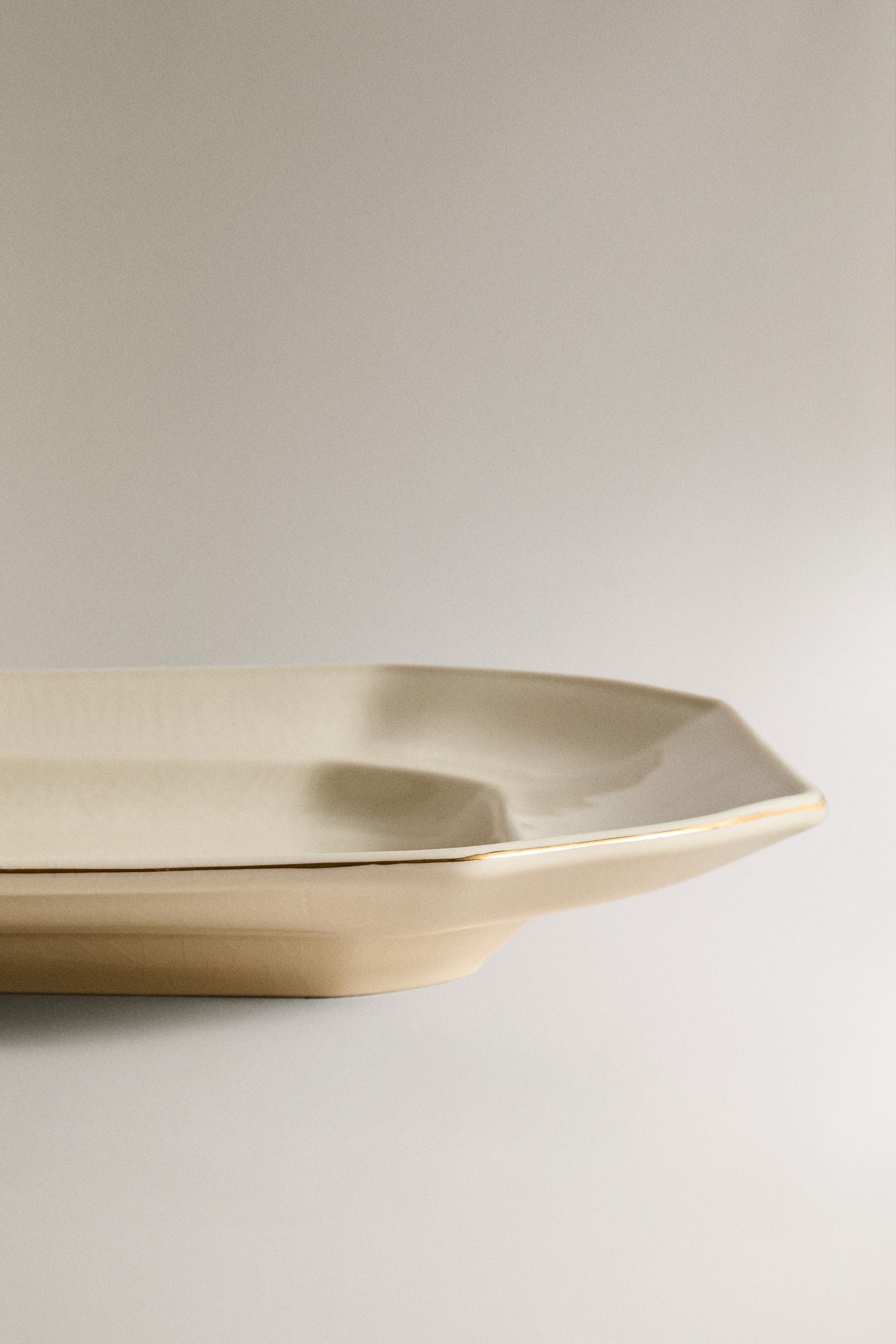 RECTANGULAR PORCELAIN SERVING DISH