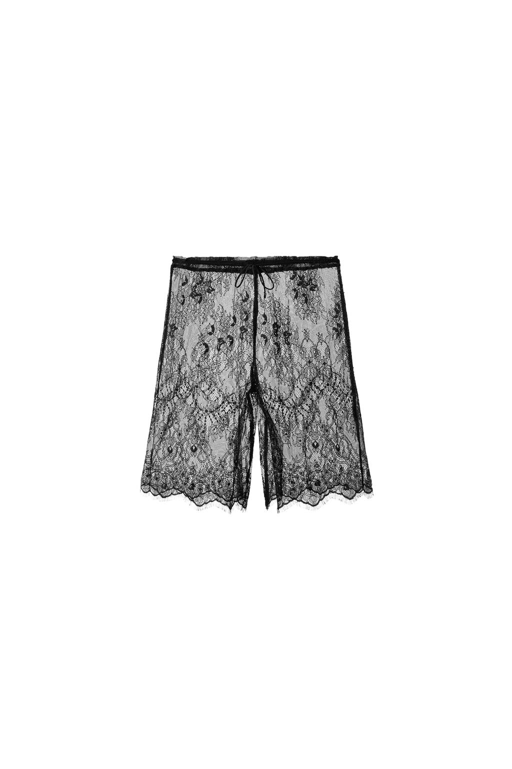 LACE CAPRI PANTS - image 3