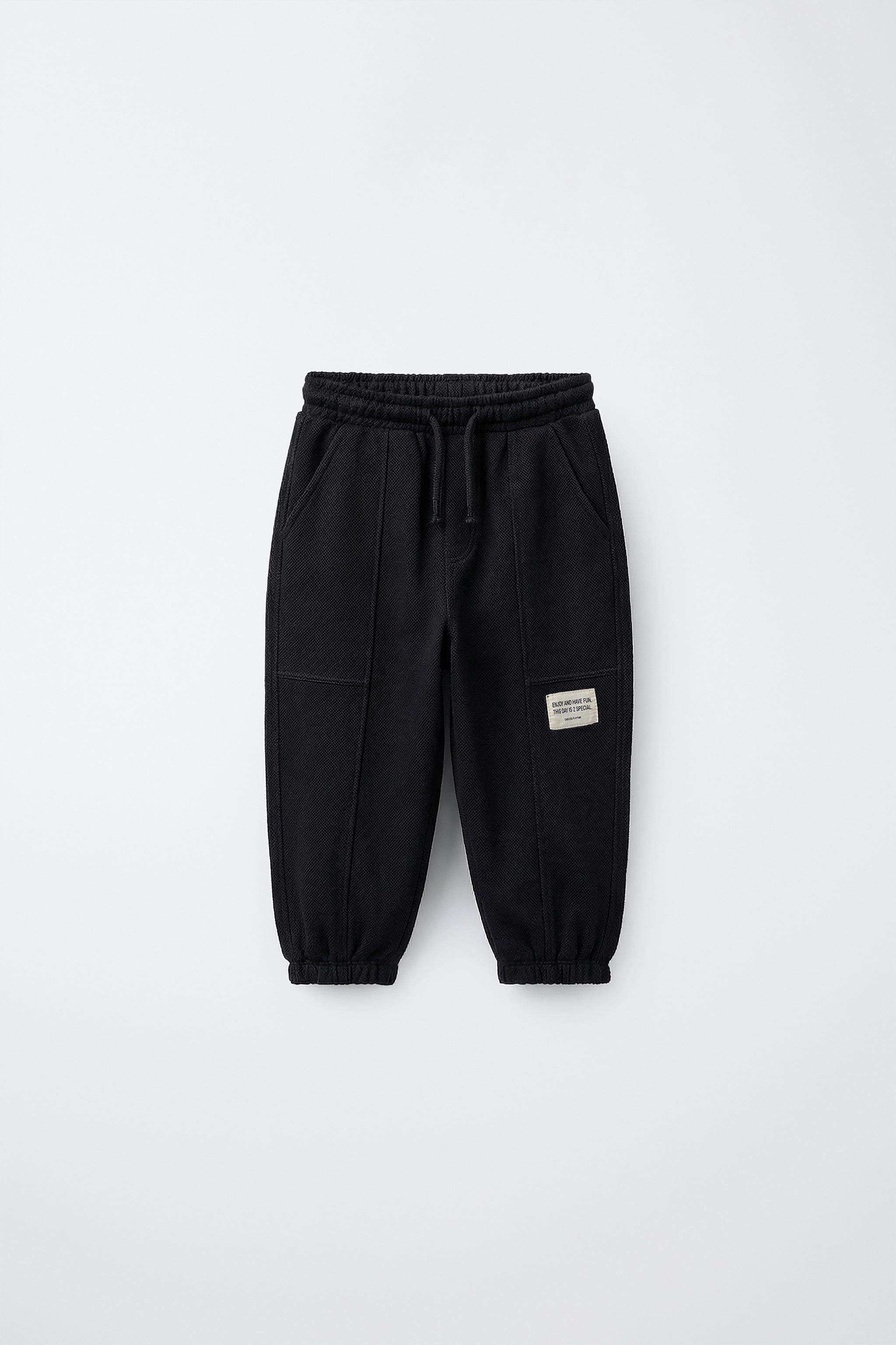 LABEL JOGGER PANTS