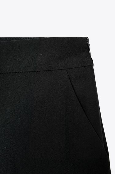 CULOTTE TROUSERS - Black by Zara - Image 6