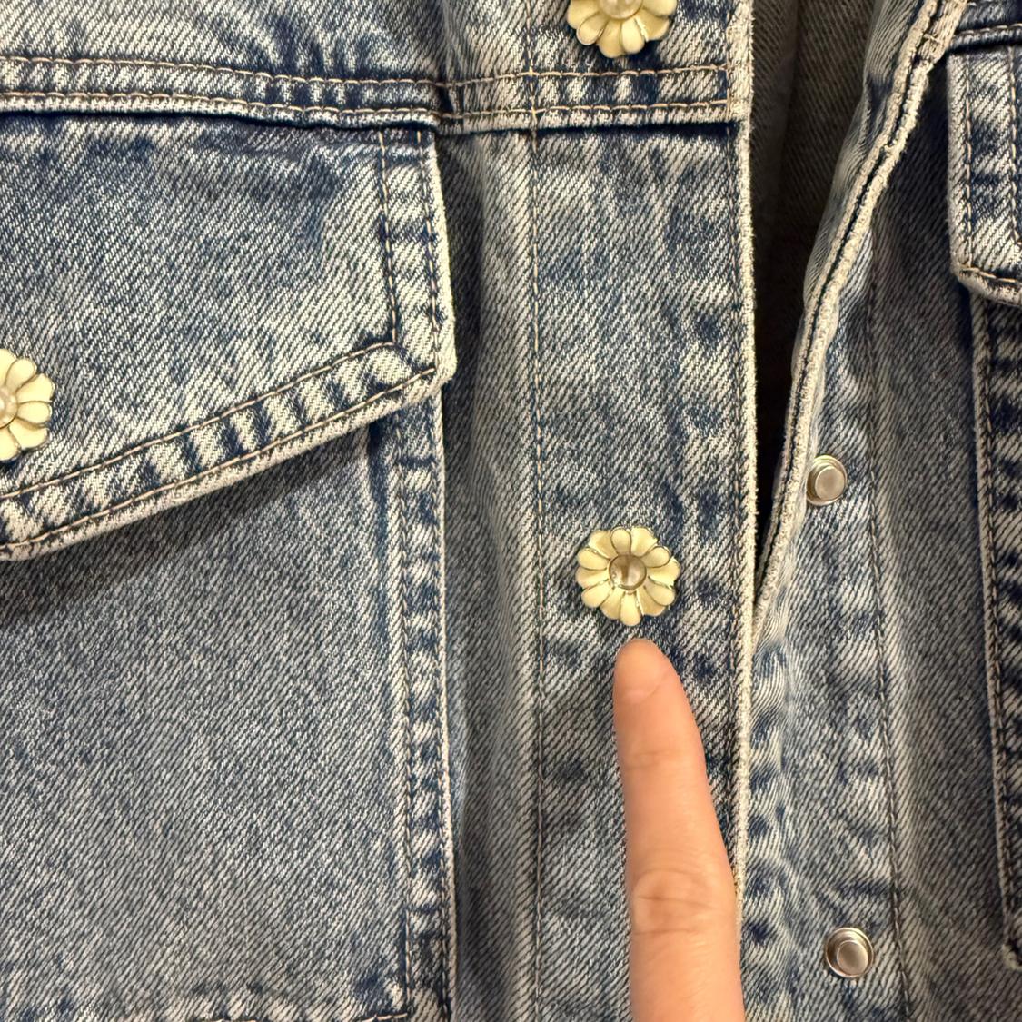 CROPPED DENIM JACKET - Image 6
