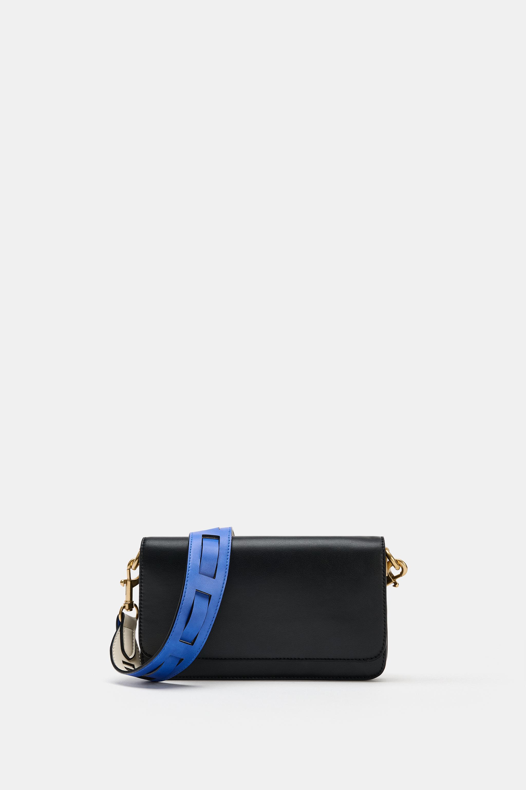 Женские сумки Zara CROSSBODY WITH STRAP DETAIL — фото 4