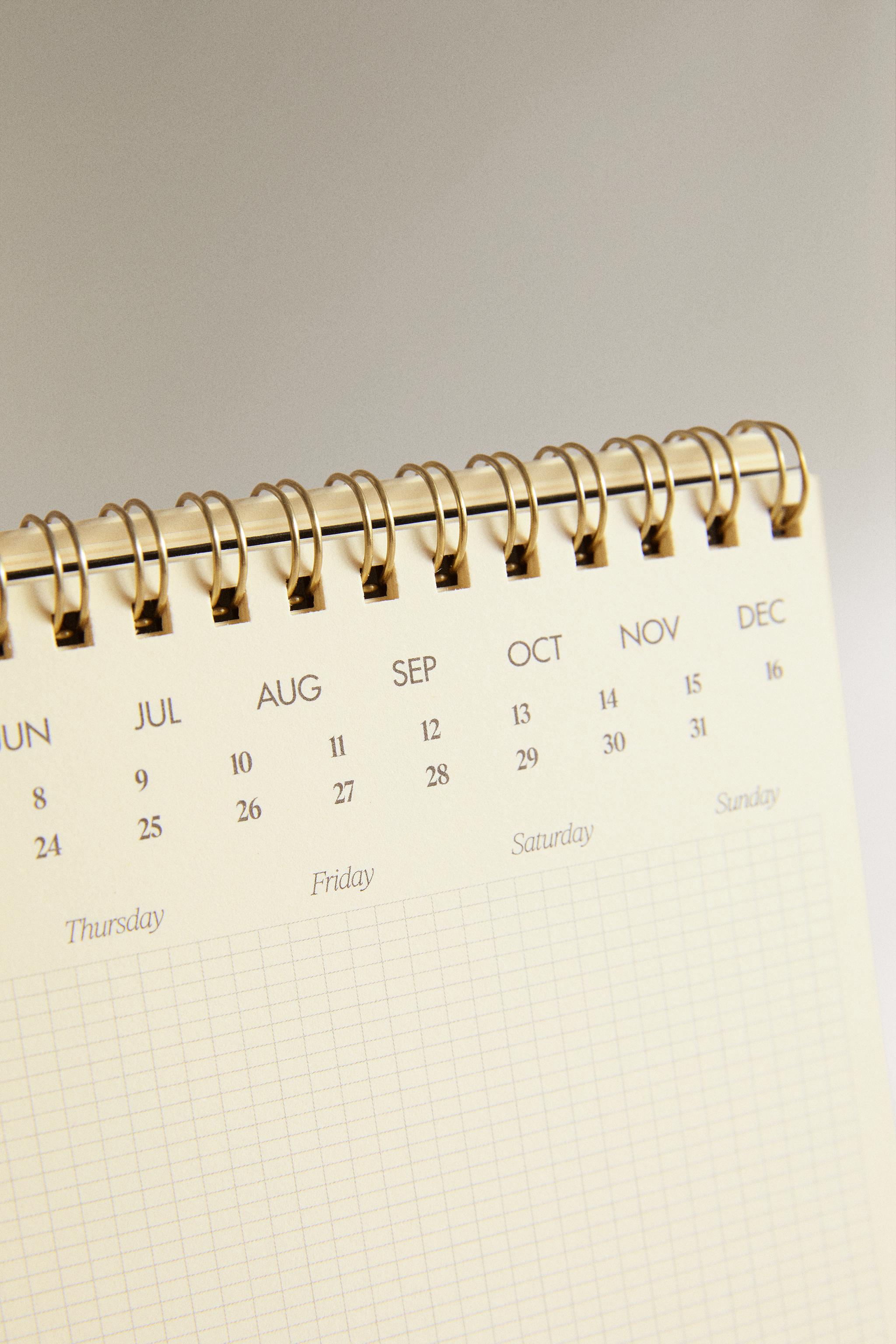 Zara SPIRAL WEEKLY PLANNER — фото 4