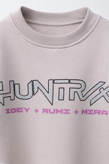 SWEAT IMPRIMÉ KPOP DEMON HUNTERS™ NETFLIX © - Marron / Taupe de Zara - Image 2
