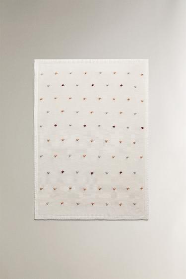 STRICKDECKE KINDER - Bunt von Zara