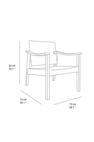 CHAISE BOIS CHÊNE CUIR X OTZI - Beige clair de Zara - Image 6