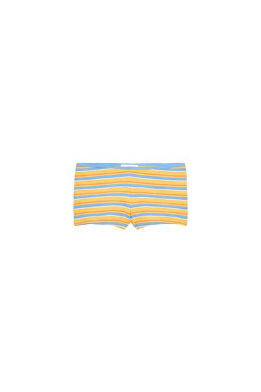 SHORTS MINI RAYAS - Multicolor de Zara
