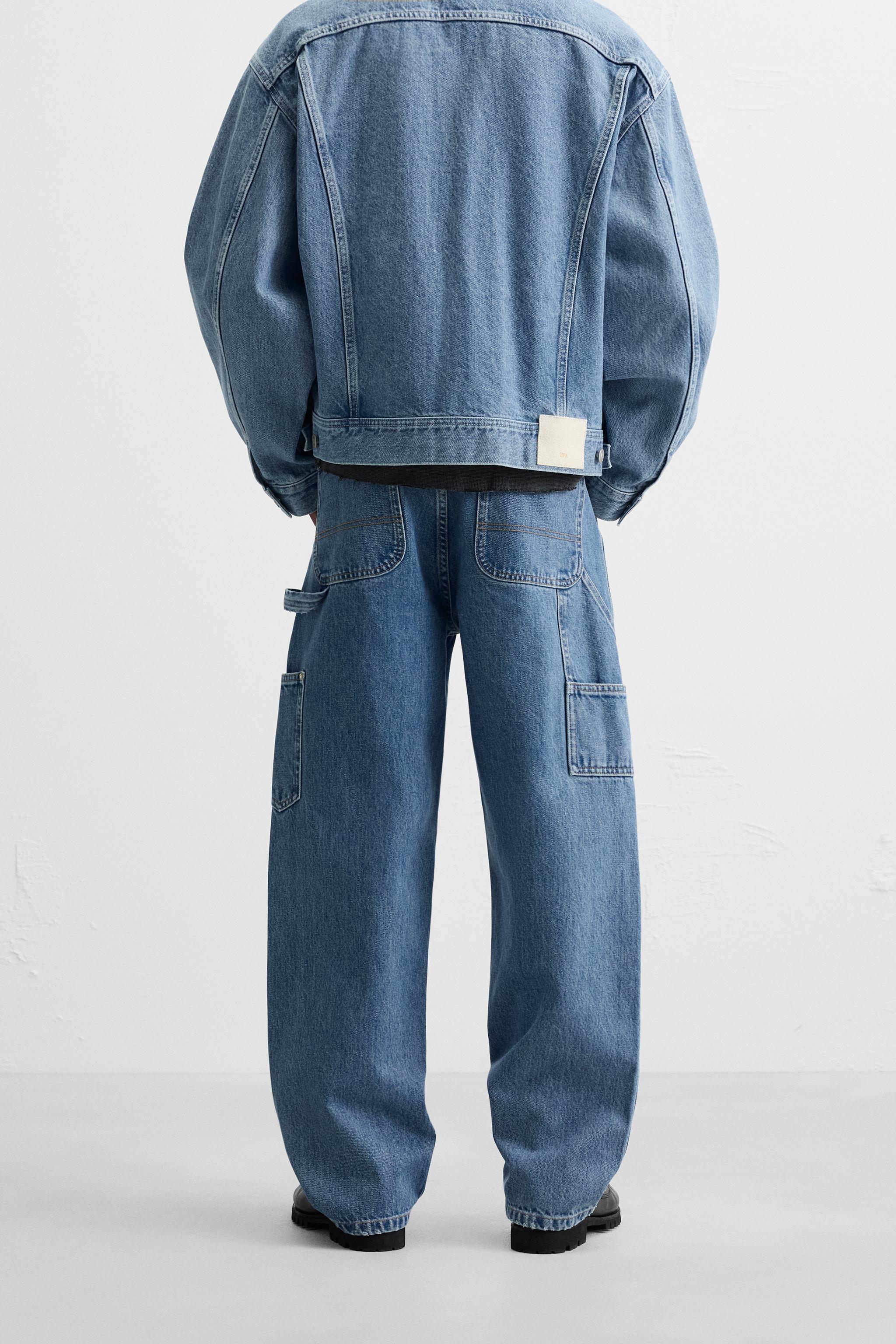 JEANS STRAIGHT FIT CARPINTERO - ブラック | ZARA Japan / 日本 JEANS STRAIGHT FIT CARPINTERO - ブラック | ZARA Japan / 日本