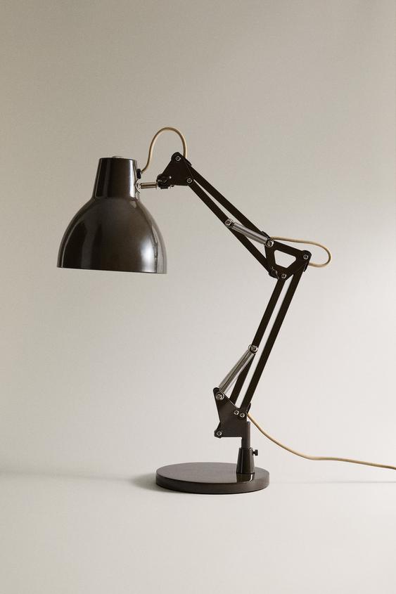 SCHREIBTISCHLAMPE AUS METALL - Braun von Zara - Bild 0