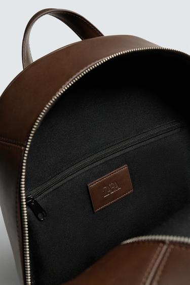 SAC À DOS UNI - Marron de Zara - Image 5