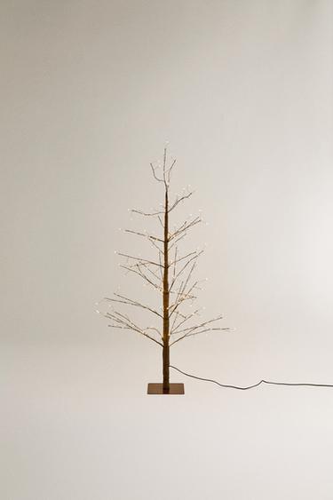 LED LIGHT CHRISTMAS TREE (110 CM) - Brown by Zara - Image 1