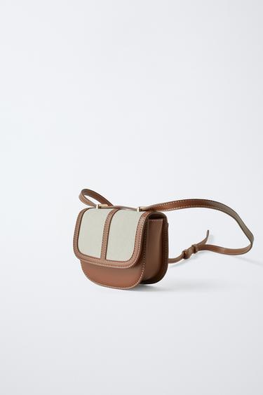 MINI SAC BANDOULIÈRE - Blanc écru de Zara - Image 1