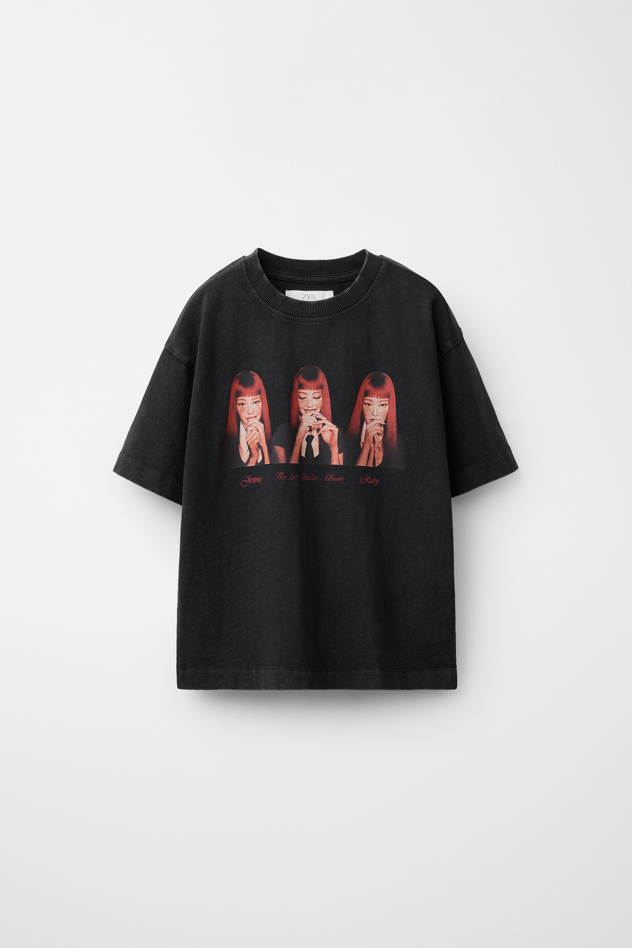 JENNIE RUBY® WASHED EFFECT T-SHIRT