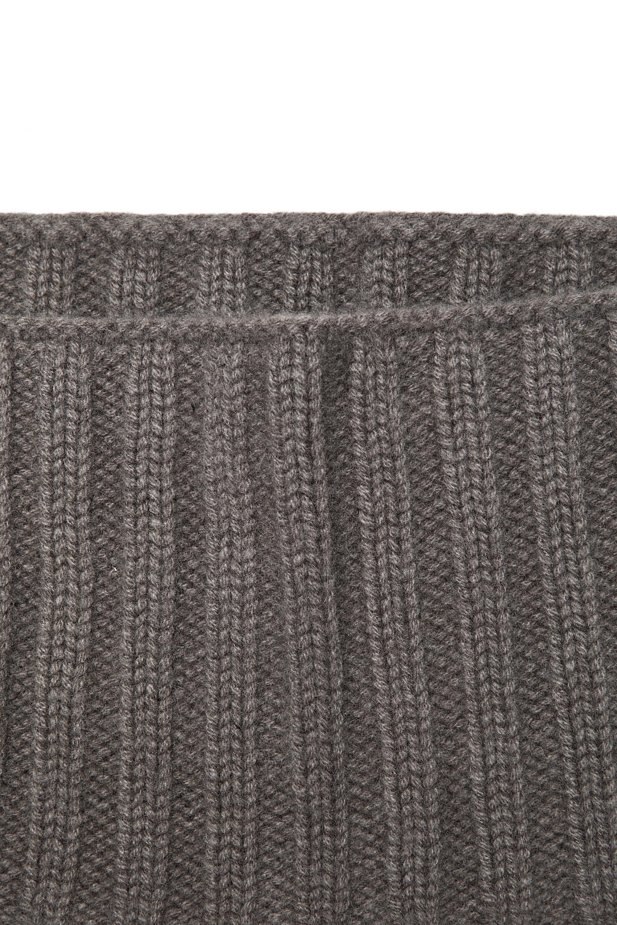 Wool-cashmere knit infinity scarf - LIMITED EDITION