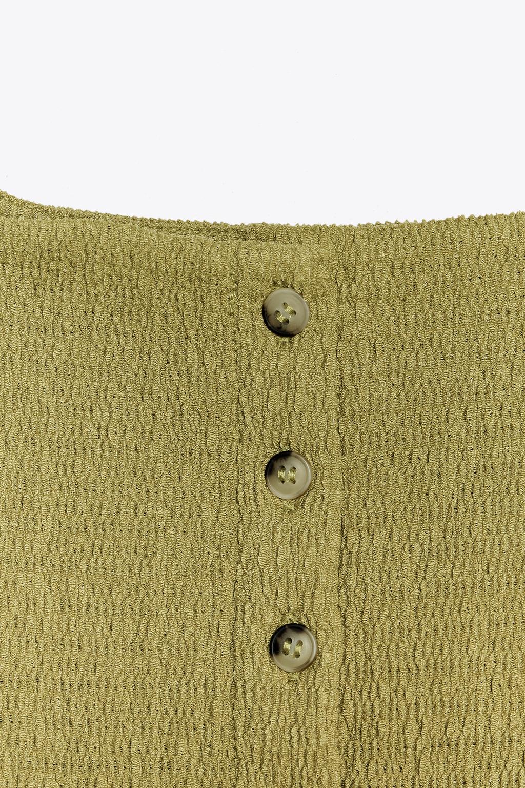 Thumbnail image for BUTTONED TEXTURED TOP