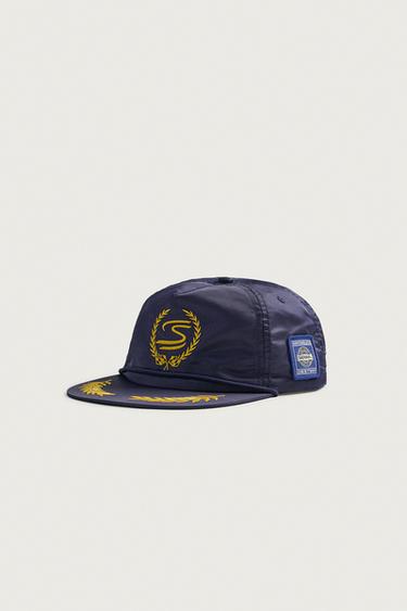 AYRTON SENNA © SENNA BRANDS EMBROIDERED FLAT PEAK CAP - Blue by Zara