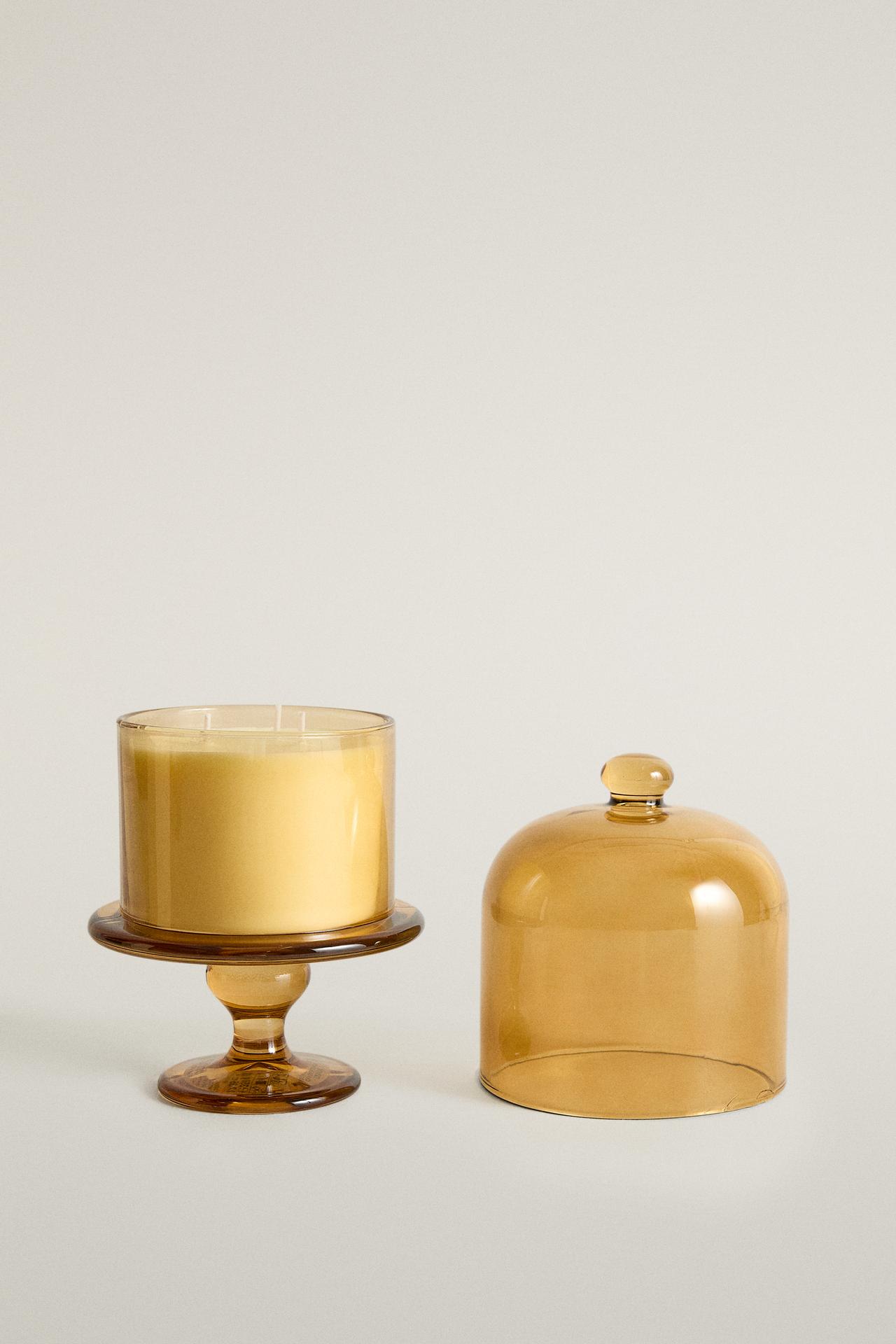 (350 G) CANDIED LEMON SCENTED CANDLE — Lemon