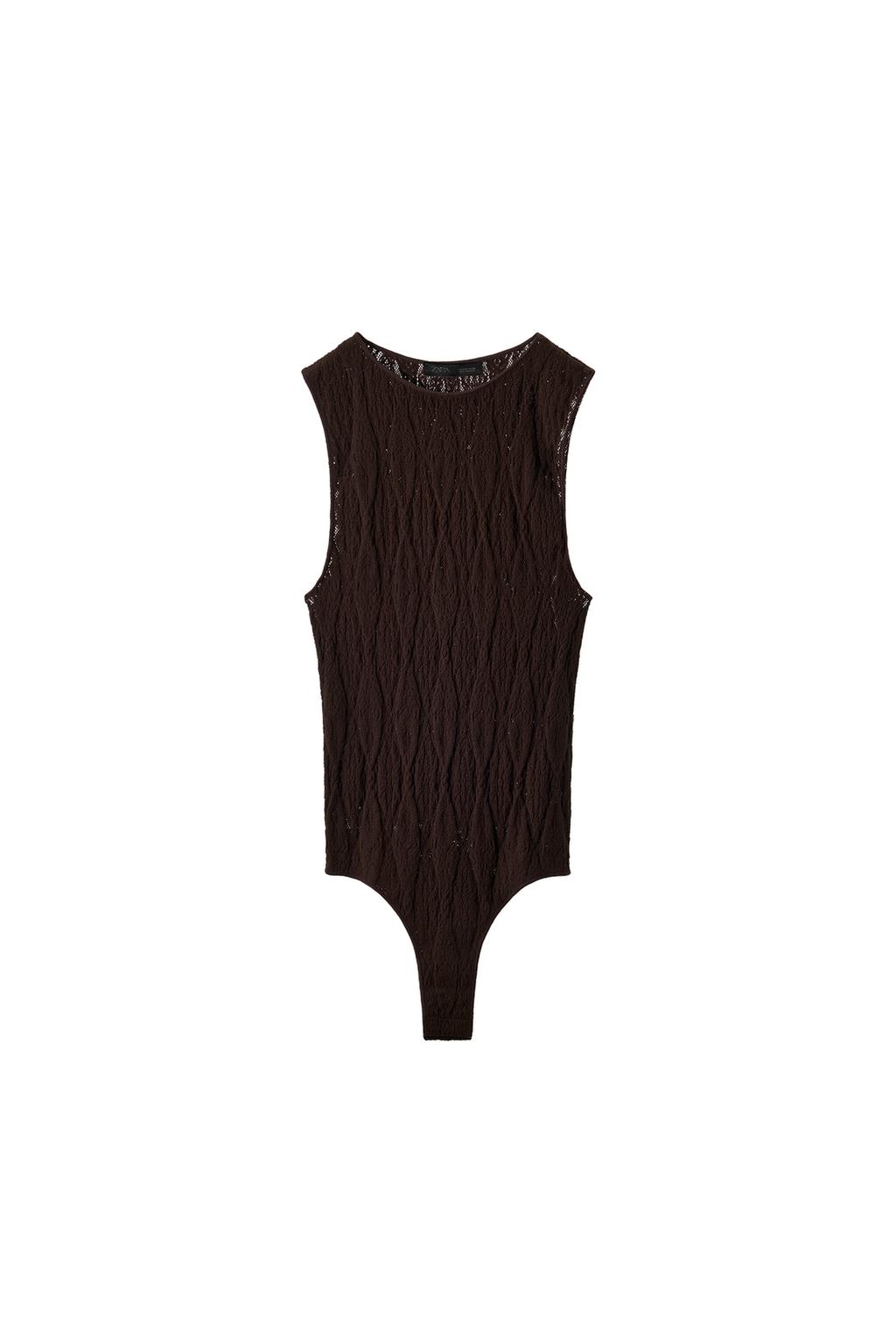 SEAMLESS LACE BODYSUIT - image 5