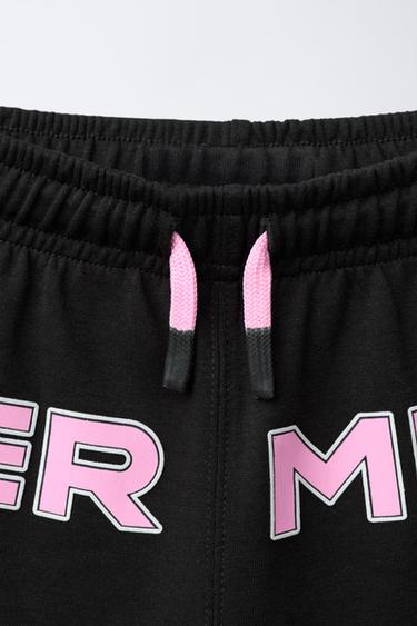 MIAMI CITY MLS © STRAIGHT PLUSH BERMUDA SHORTS - Black by Zara - Image 2