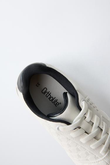 FOOTBALL SNEAKERS - White by Zara - Image 7