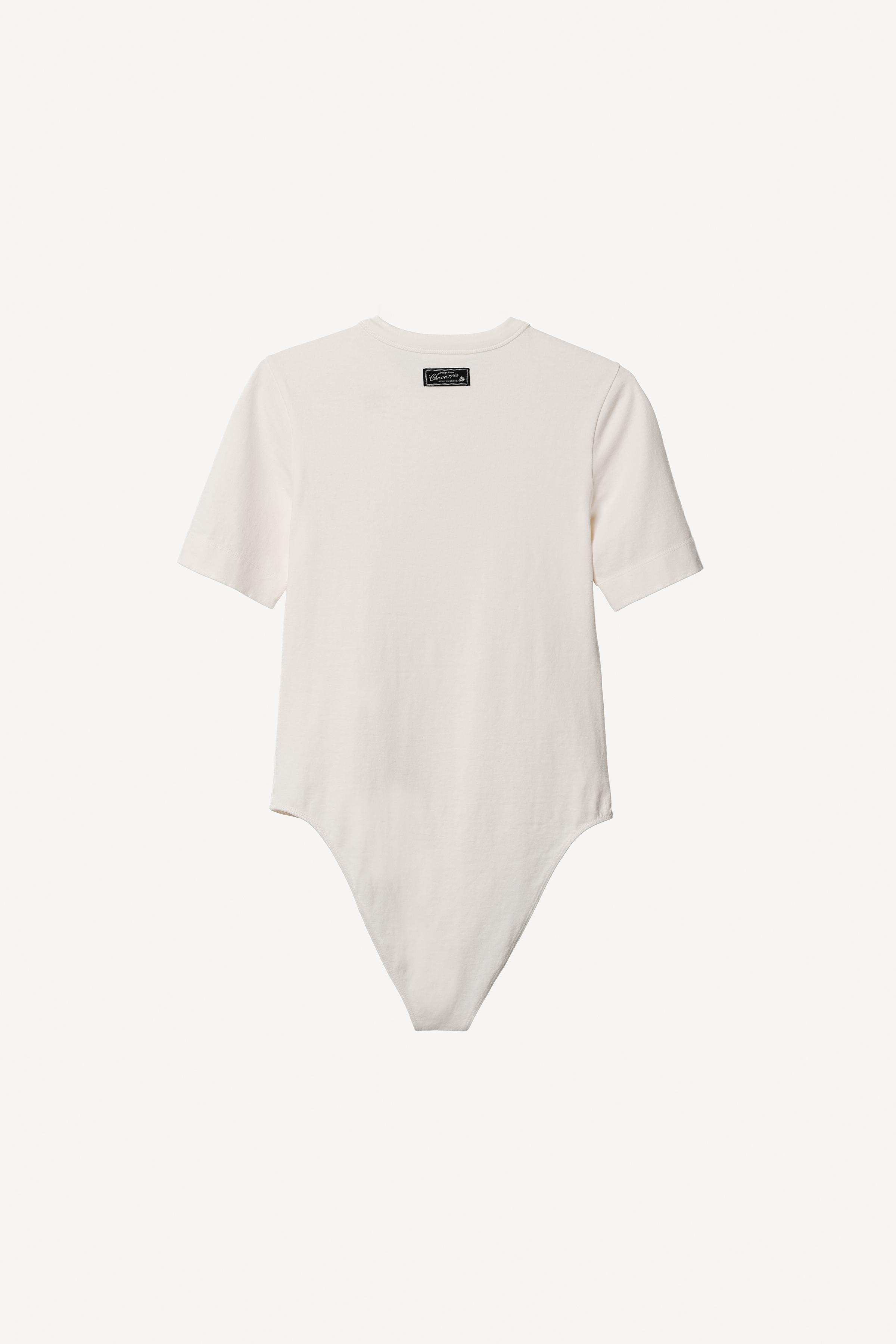 WILLY CHAVARRIA X ZARA KISA KOLLU İŞLEMELİ BODY