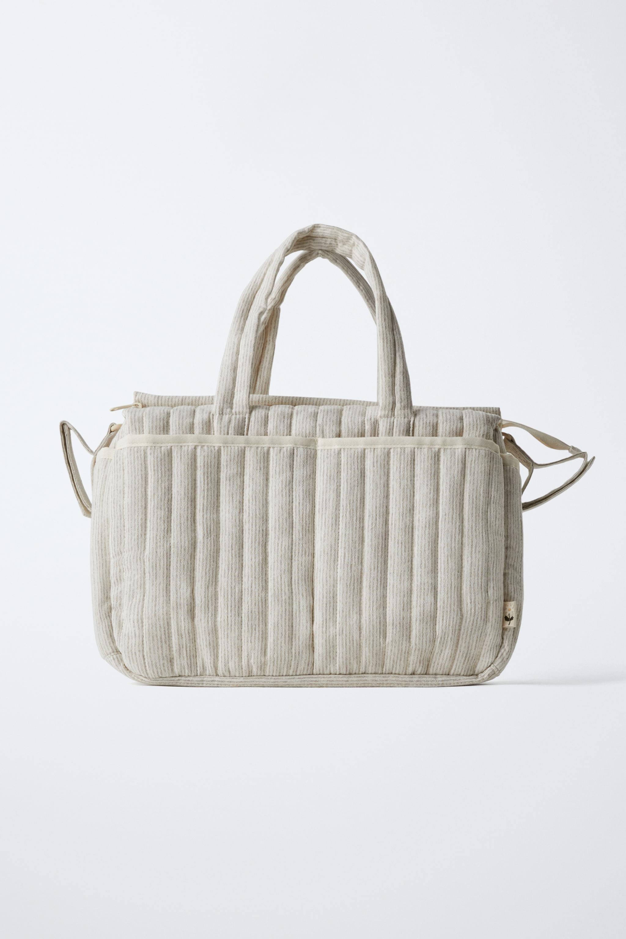 STRIPED DIAPER BAG PACK