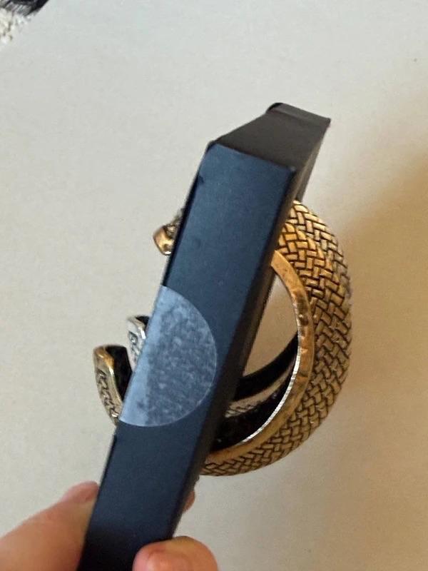 PACK OF 2 TEXTURED RIGID CUFFS KATE MOSS X ZARA - Image 3