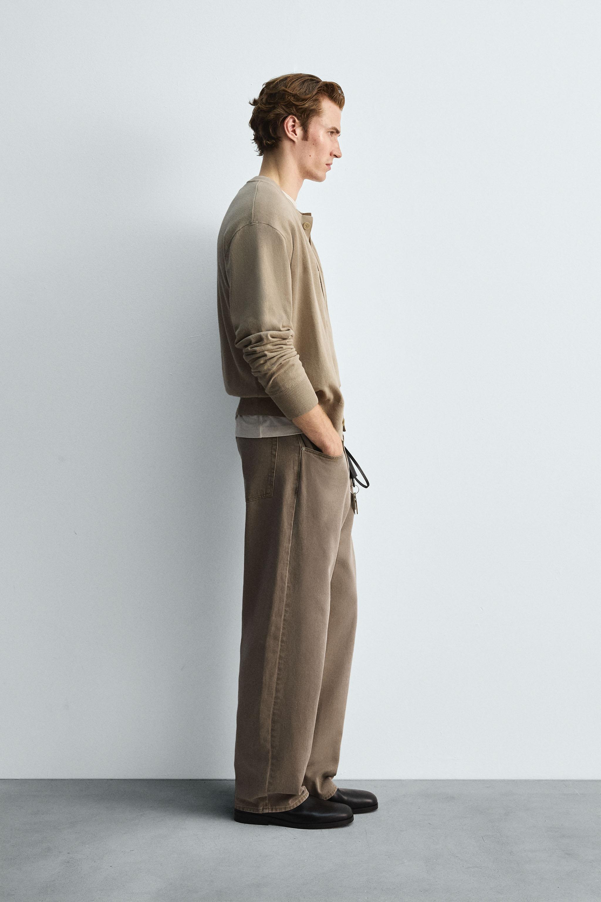 EMIRATES TRACK DENIM PANTS ブラウン the toe EMIRATES TRACK DENIM PANTS ブラウン