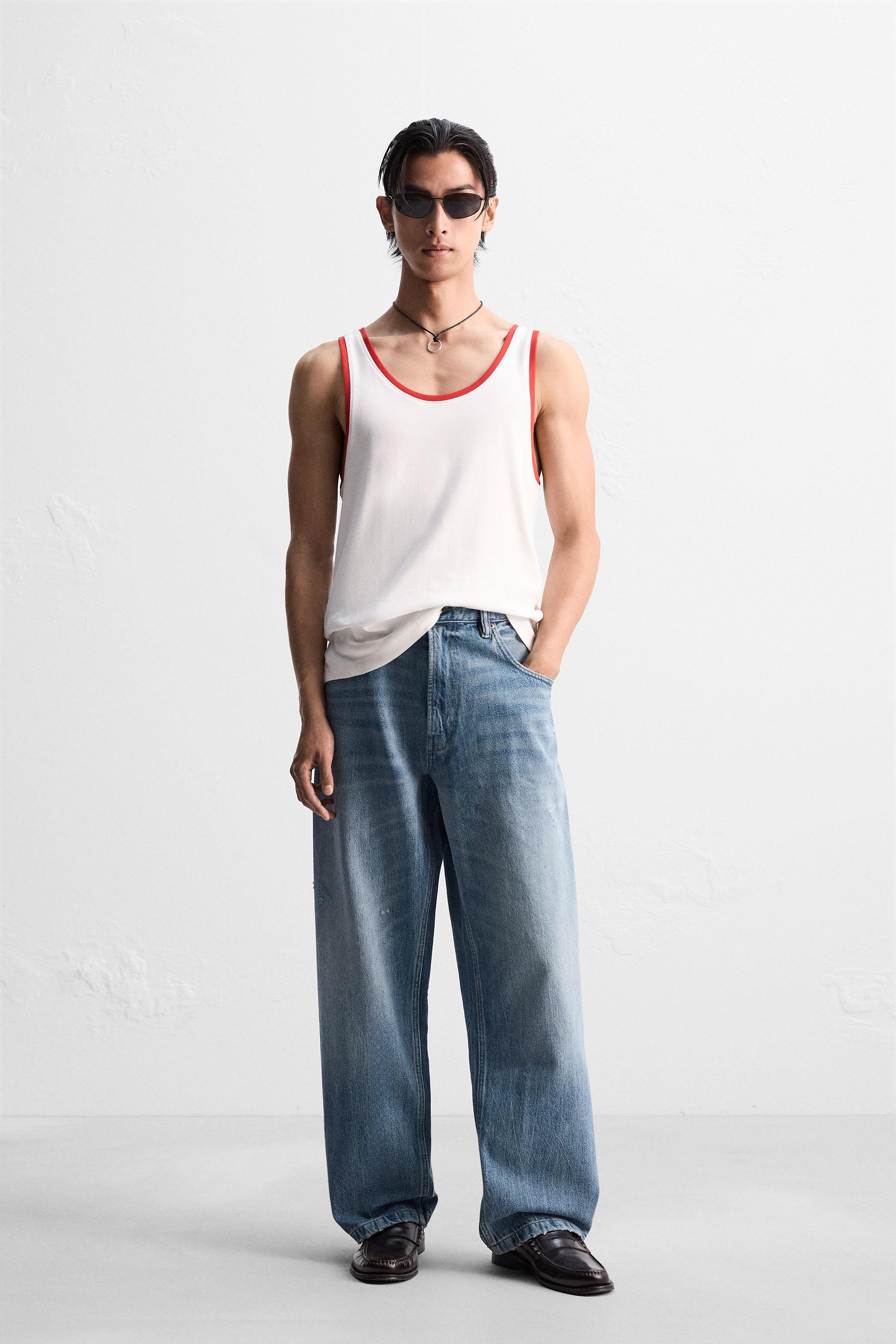 ルーズフィットデニムパンツ | メンズ | 最新コレクション