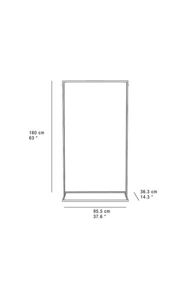 METAL CLOTHES RACK - Black by Zara - Image 7